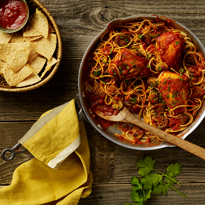 Mexican Chicken Cacciatore