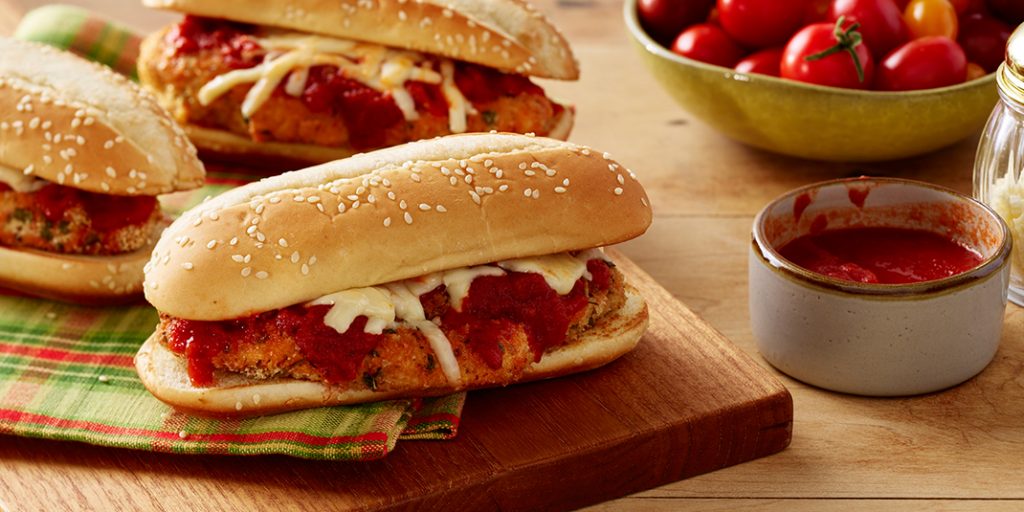 Chicken Parmesan Sandwiches