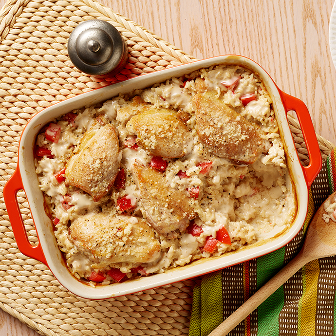 Baked Chicken & Rice